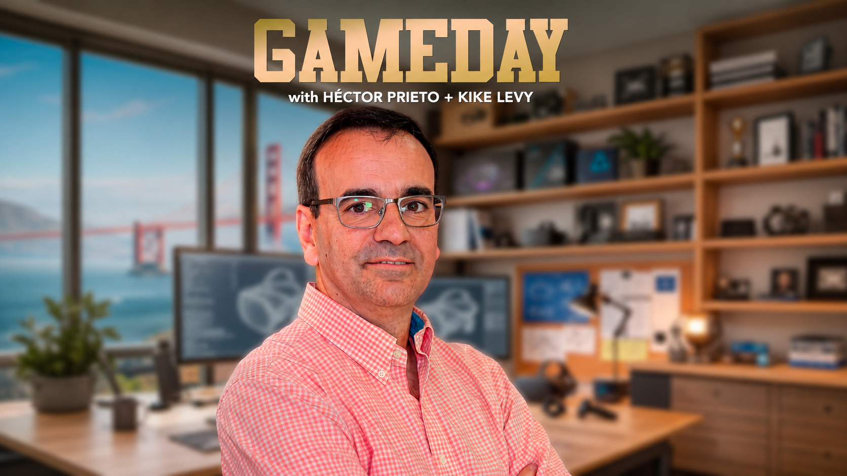 Héctor Prieto, CEO of YBVR, on the Gameday Podcast by NJF Holdings with host Kike Levy